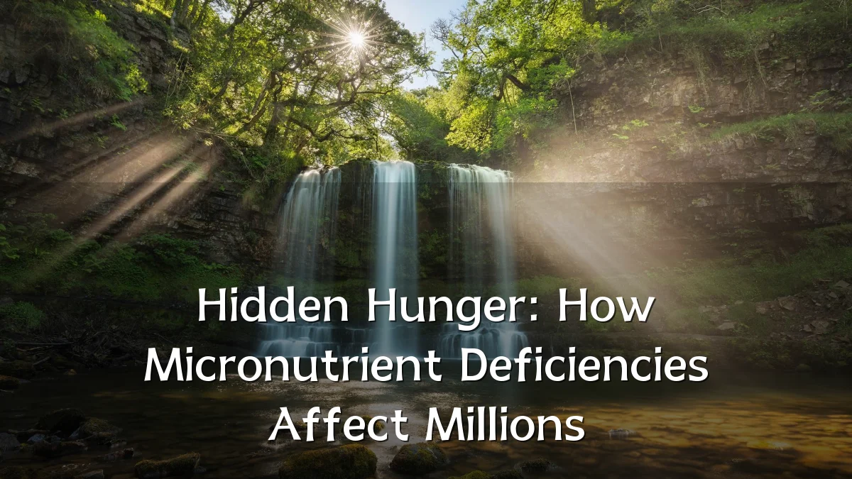 Hidden Hunger: How Micronutrient Deficiencies Affect Millions