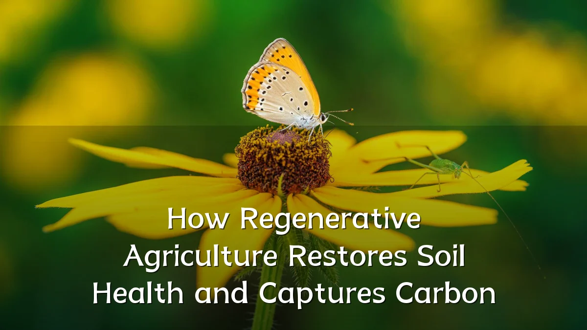 How Regenerative Agriculture Restores Soil Health and Captures Carbon