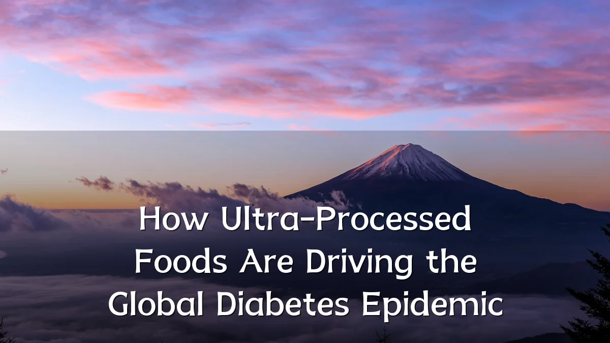 How Ultra-Processed Foods Are Driving the Global Diabetes Epidemic