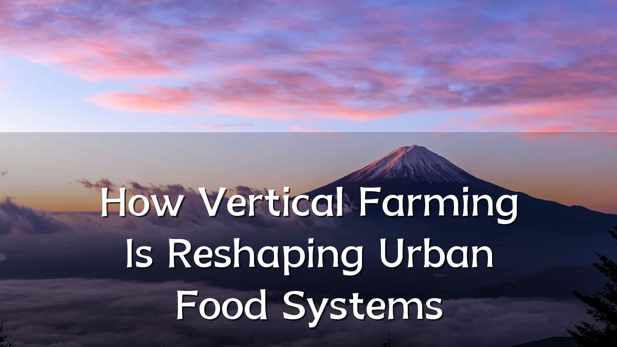 How Vertical Farming Is Reshaping Urban Food Systems