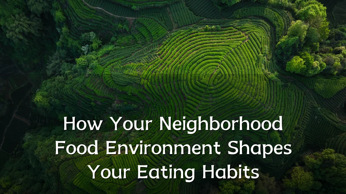 How Your Neighborhood Food Environment Shapes Your Eating Habits