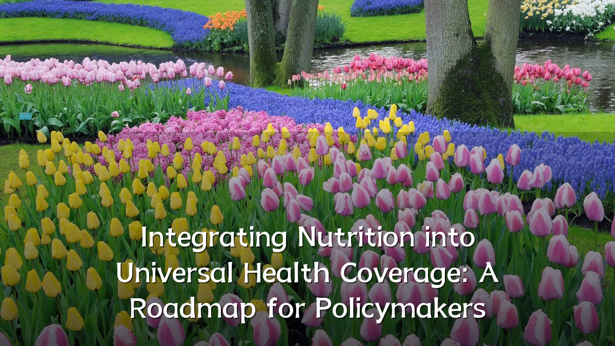Integrating Nutrition into Universal Health Coverage: A Roadmap for Policymakers