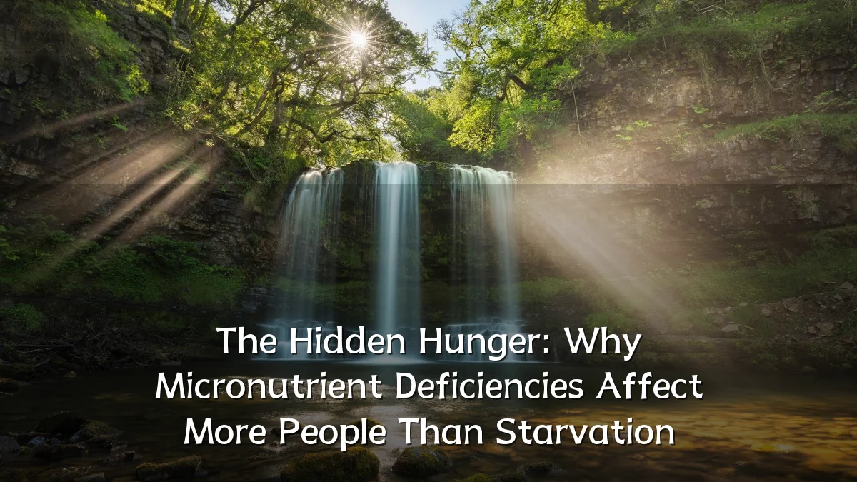 The Hidden Hunger: Why Micronutrient Deficiencies Affect More People Than Starvation