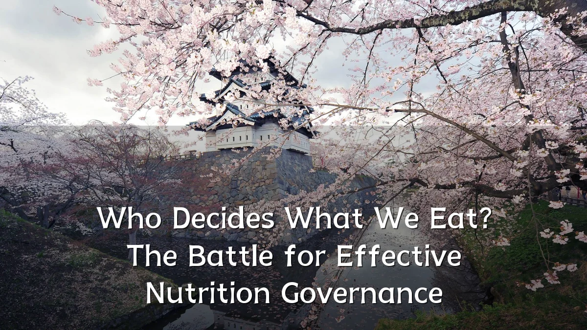 Who Decides What We Eat? The Battle for Effective Nutrition Governance