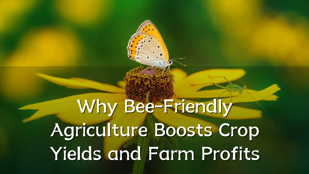 Why Bee-Friendly Agriculture Boosts Crop Yields and Farm Profits