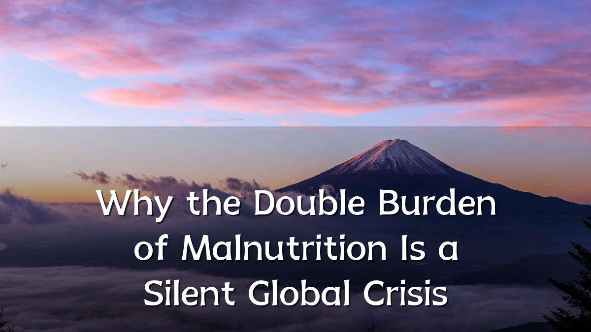 Why the Double Burden of Malnutrition Is a Silent Global Crisis