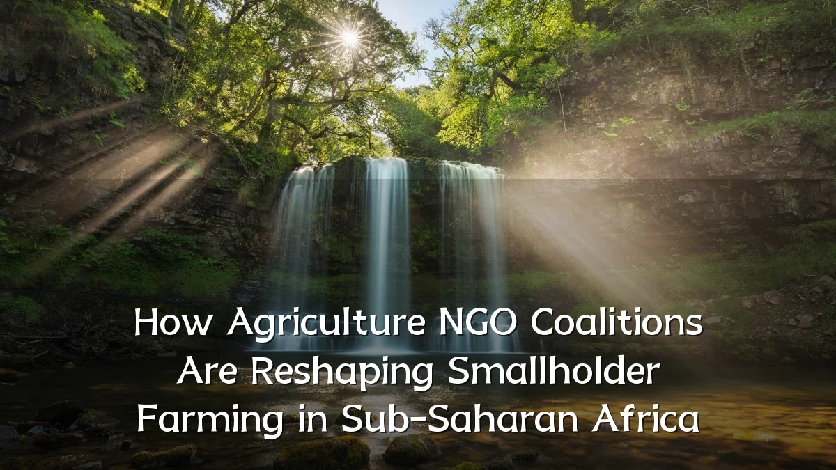 How Agriculture NGO Coalitions Are Reshaping Smallholder Farming in Sub-Saharan Africa