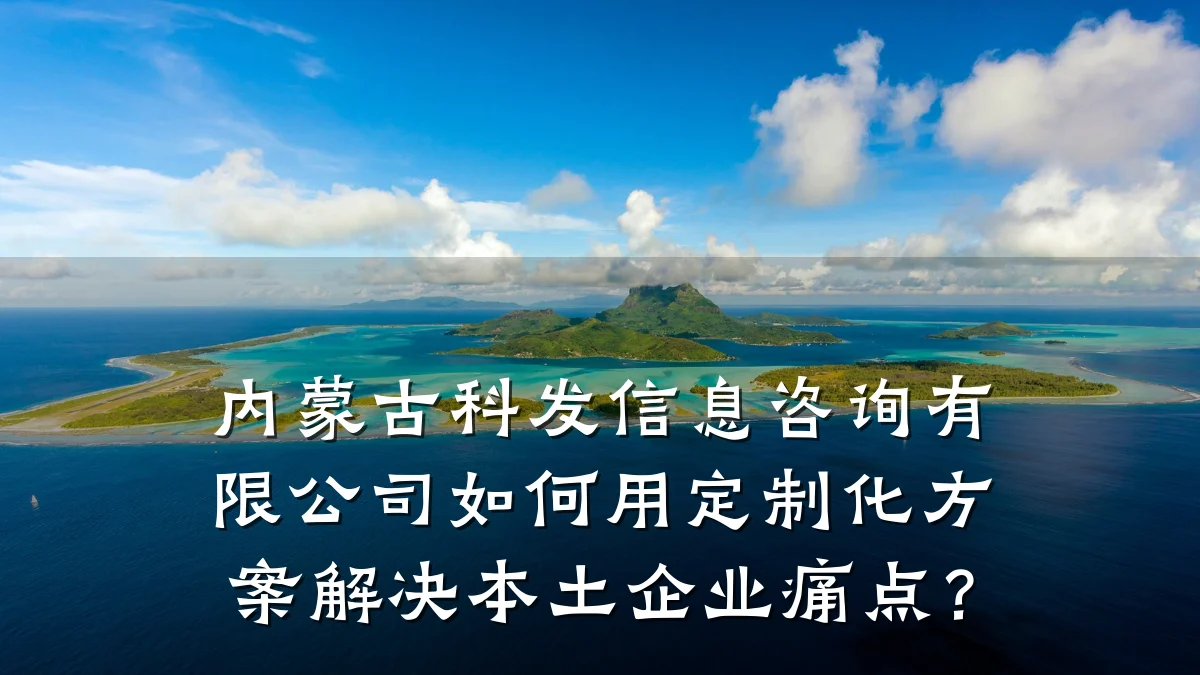 内蒙古科发信息咨询有限公司如何用定制化方案解决本土企业痛点？