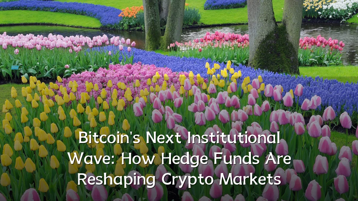 Bitcoin's Next Institutional Wave: How Hedge Funds Are Reshaping Crypto Markets