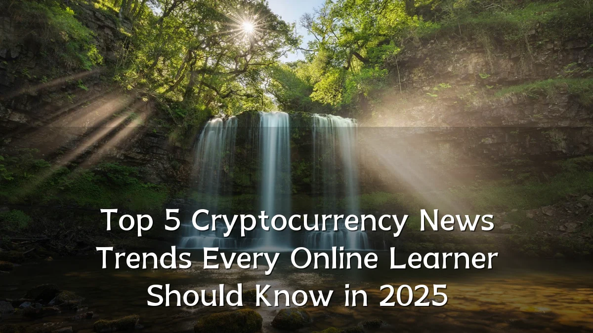 Top 5 Cryptocurrency News Trends Every Online Learner Should Know in 2025